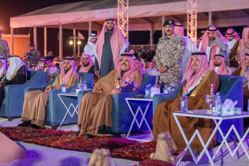 أمير منطقة حائل يرعى الحفلَ الختامي لمهرجان "جادة الإبل" بالمنطقة