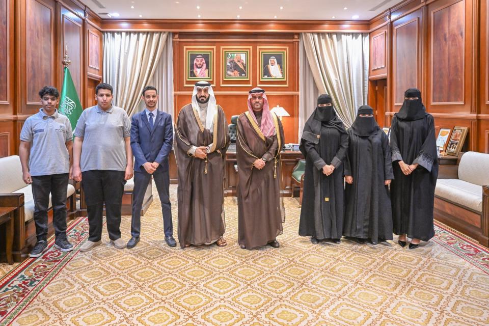 نائب أمير حائل يستقبل مدير عام الإدارة العامة للتدريب التقني والمهني بالمنطقة