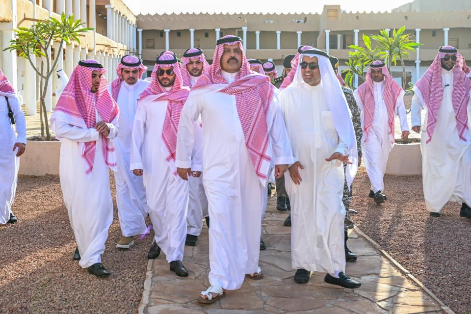 أمير منطقة حائل‬ يفتتح مشروع " قصر القشلة التاريخي" بعد انتهاء أعمال الترميم