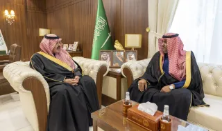 أمير حائل يستقبل مدير فرع الإدارة العامة للمجاهدين المعيَّن حديثًا بالمنطقة