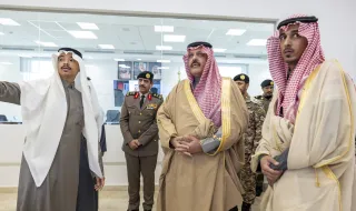 الأمير عبدالعزيز بن سعد يدشن مركز المراقبة والتحكم الأمني في مطار حائل الدولي