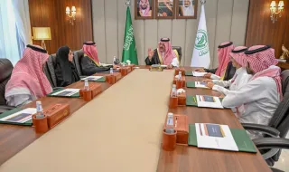أمير حائل يستقبل مدير فرع هيئة التراث بالمنطقة
