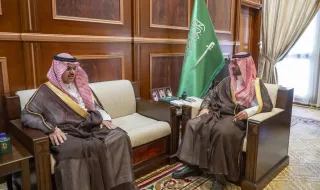 نائب أمير حائل يستقبل مدير عام ميدان الفروسية بالمنطقة