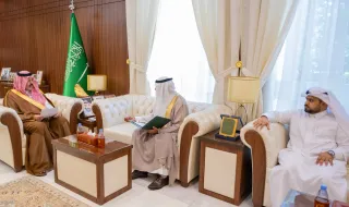الأمير عبدالعزيز بن سعد يستقبل الرئيس التنفيذي لمركز حياتي للرعاية النهارية
