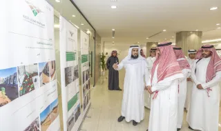 وكيل إمارة حائل ‏يزور مقر فرع الهيئة العامة لعقارات الدولة ‏بالمنطقة ‏