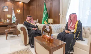 أمير منطقة حائل يستقبل الرئيس التنفيذي للهيئة السعودية للمدن الصناعية ومناطق التقنية "مدن"