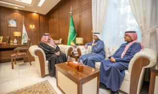 أمير منطقة حائل يستقبل الرئيس التنفيذي لبرنامج تطوير الصناعة الوطنية والخدمات اللوجستية