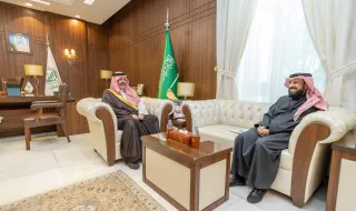 الأمير عبدالعزيز بن سعد يستقبل رئيس مجلس إدارة الجمعية التعاونية الزراعية التسويقية بحائل