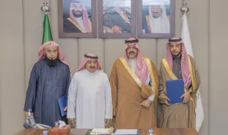 أمير منطقة حائل يستقبل الرئيس التنفيذي لتجمع حائل الصحي ورئيس مجلس إدارة جمعية أفق