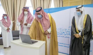 سمو أمير حائل يدشن مبادرة معالجة تعثر بعض المقترضين في قطاع المقاهي