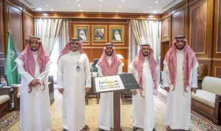 سمو نائب أمير حائل ‏يدشن جائزة التميز المؤسسي لريادة الأعمال "تمرا"