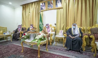 سمو أمير منطقة حائل يزور محافظة الغزالة