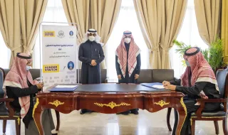 سمو نائب أمير منطقة حائل يشهد مراسم توقيع اتفاقية تعاون بين جامعة حائل وشركة هنقرستيشن المحدودة