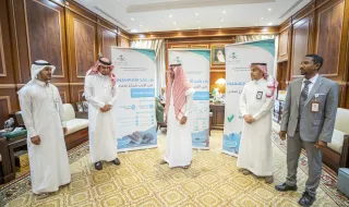 سمو نائب أمير حائل يُدشّن حملة التطعيم ضد الإنفلونزا الموسمية.