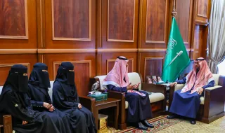 سمو نائب أمير منطقة حائل يستقبل الحاصلين على "المركز الثاني" في التصفيات النهائية لبرنامج صوت الشباب