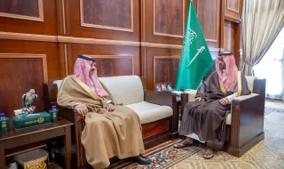 سمو نائب أمير حائل يستقبل مدير فرع وزارة النقل والخدمات اللوجستية بالمنطقة