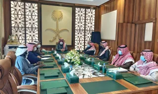 سعادة وكيل إمارة منطقة حائل أ.عادل بن صالح آل الشيخ يلتقي مشرف تعداد السعودية ٢٠٢٢ بالمنطقة