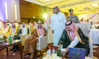 سمو أمير منطقة حائل يرعى حفل إمارة المنطقة ويدشن مشاريع التقنيات الحديثة