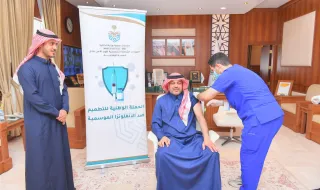وكيل إمارة منطقة حائل يدشن الحملة الوطنية للتطعيم ضد الإنفلونزا الموسمية