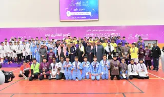 نيابة عن سمو نائب أمير المنطقة يرعى سعادة وكيل الإمارة المساعد للشؤون التنموية المكلف أ.عماد بن عيد الصبحي الحفل الختامي لأولمبياد آبار