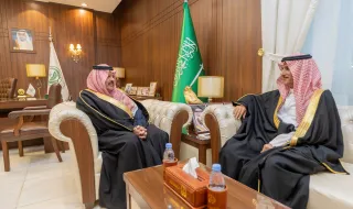 أمير منطقة حائل يستقبل رئيس الجمعيَّة السُّعوديَّة لهواة اللاسلكي