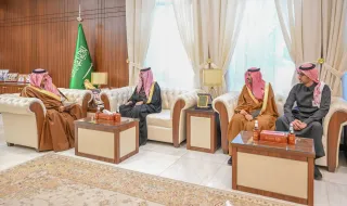 الأمير عبدالعزيز بن سعد يستقبل رئيس مجلس إدارة جمعية حائل للإسكان الخيري