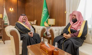 أمير منطقة حائل يستقبل الرئيس العام لهيئة الأمر بالمعروف والنهي عن المنكر