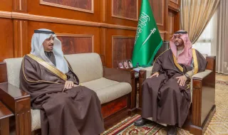 نائب أمير منطقة حائل يلتقي رئيس جامعة حائل وعدداً من منسوبيها