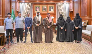 نائب أمير حائل يستقبل مدير عام الإدارة العامة للتدريب التقني والمهني بالمنطقة