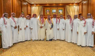 نائب أمير منطقة حائل يستقبل أبناء مركز الدكتور ناصر الرشيد لرعاية الأيتام بالمنطقة