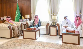 الأمير عبد العزيز بن سعد يستقبل مدير الشؤون الصحية بمنطقة حائل