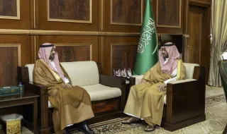 نائب أمير حائل يستقبل مدير فرع وزارة العدل بالمنطقة