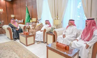 أمير حائل يستقبل أصحاب المتاحف ‏بالمنطقة