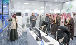 نائب أمير حائل يزور مركز إدارة الأزمات والكوارث الصحية بحائل