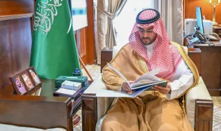 نائب أمير حائل يستقبل رئيس مجلس إدارة جمعية الإبداع ‏والابتكار بالمنطقة