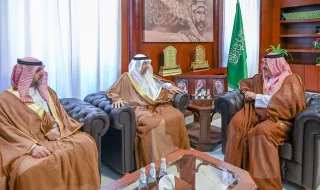 أمير منطقة حائل يستقبل وزير الاستثمار