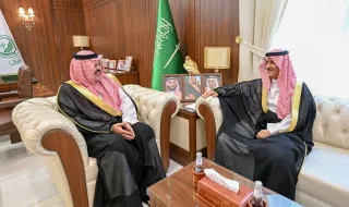 أمير منطقة حائل يستقبل رئيس مجلس إدارة الجمعية السعودية لهواة اللاسلكي