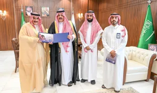 أمير حائل يستقبل رئيس لجنة تراحم بالمنطقة