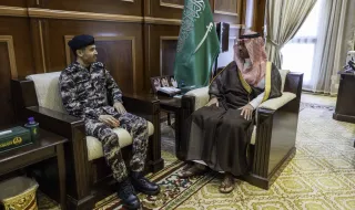 نائب أمير حائل يستقبل قائد قوة أمن المنشآت بالمنطقة