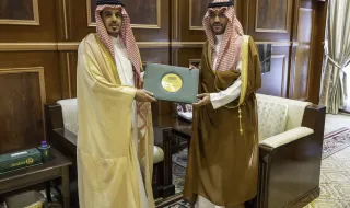 نائب أمير حائل يستقبل مدير فرع هيئة التراث بالمنطقة