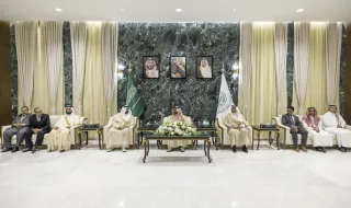 الأمير فيصل بن فهد بن مقرن يستقبل ٢٢ باحثًا من جامعة حائل