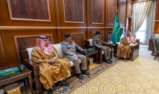 نائب أمير حائل يستقبل مدير الشرطة والقيادات الأمنية بالمنطقة