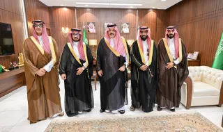 أمير حائل يستقبل رئيس مجلس الجمعيات الأهلية بالمنطقة