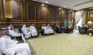 نائب أمير منطقة حائل يستقبل عددًا من رواد الأعمال في القطاع السياحي