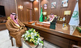 أمير حائل يستقبل مدير مكافحة المخدرات المعين حديثًا بالمنطقة