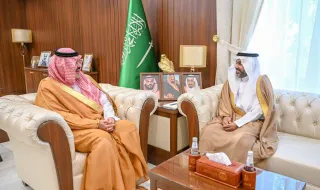 أمير حائل يستقبل مدير تعليم المنطقة