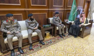 نائب أمير حائل يستقبل مدير مرور المنطقة المكلف