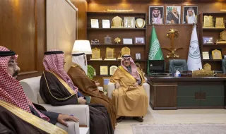 وكيل إمارة منطقة حائل يزور مسجد العليا الأثري في محافظة موقق