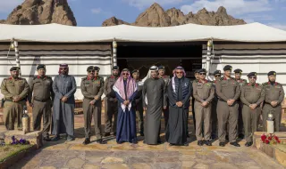 نائب أمير حائل يستقبل رئيس الاتحاد الدولي للسيارات FIA