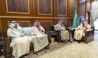 نائب أمير حائل يلتقي أعضاء مجلس الشورى من أبناء المنطقة